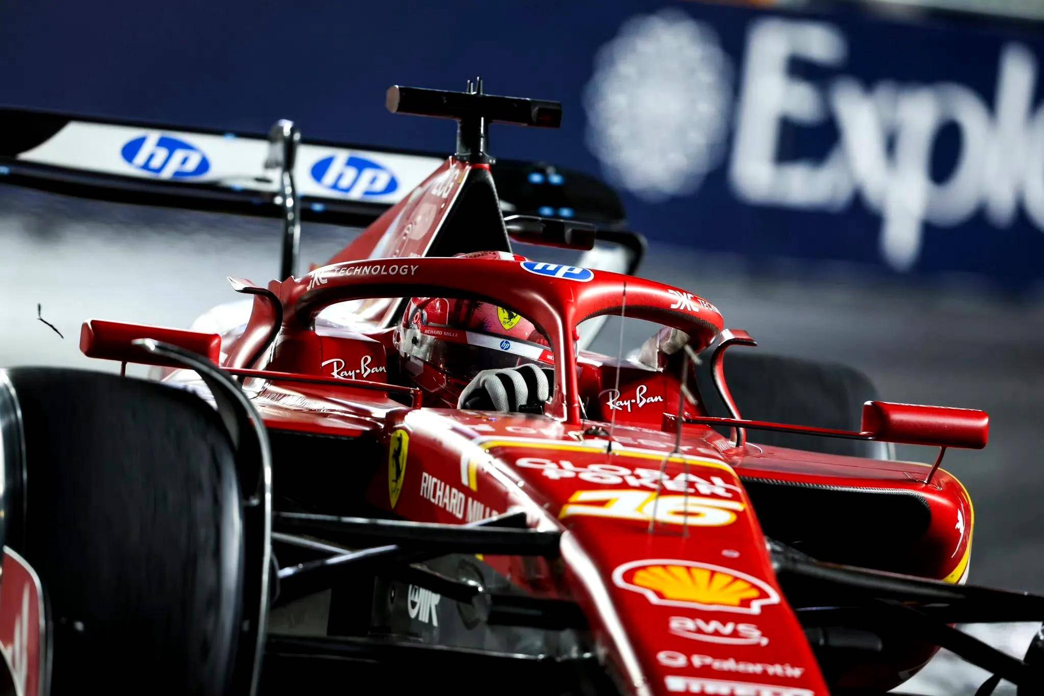 法拉利横扫梅赛德斯，维斯塔潘高光表现